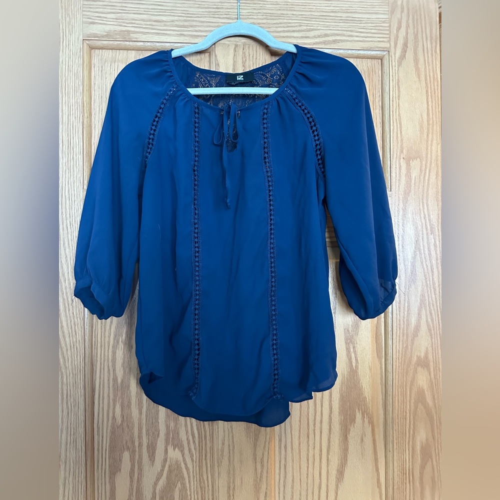 Blue blouse